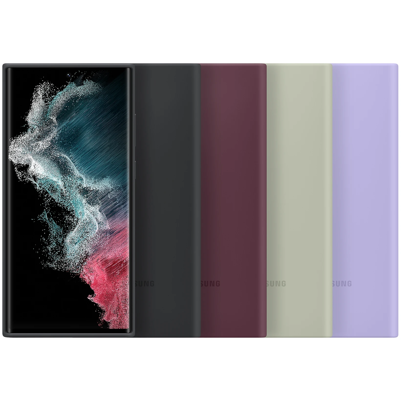 Oryginalne silikonowe etui Samsung Galaxy do S22 Ultra S22Ultra, miękka, odporna na wstrząsy, pełna ochrona. — zdjęcie produktu 2
