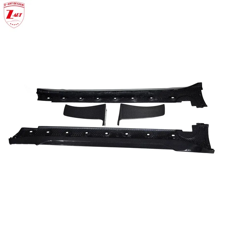 

Z-ART OEM Dry Carbon Fiber Side Skirts for Porsche 992 GT3RS Plastic To Dry Carbon Fiber Side Lip For Porsche 911 GT3RS 2023+