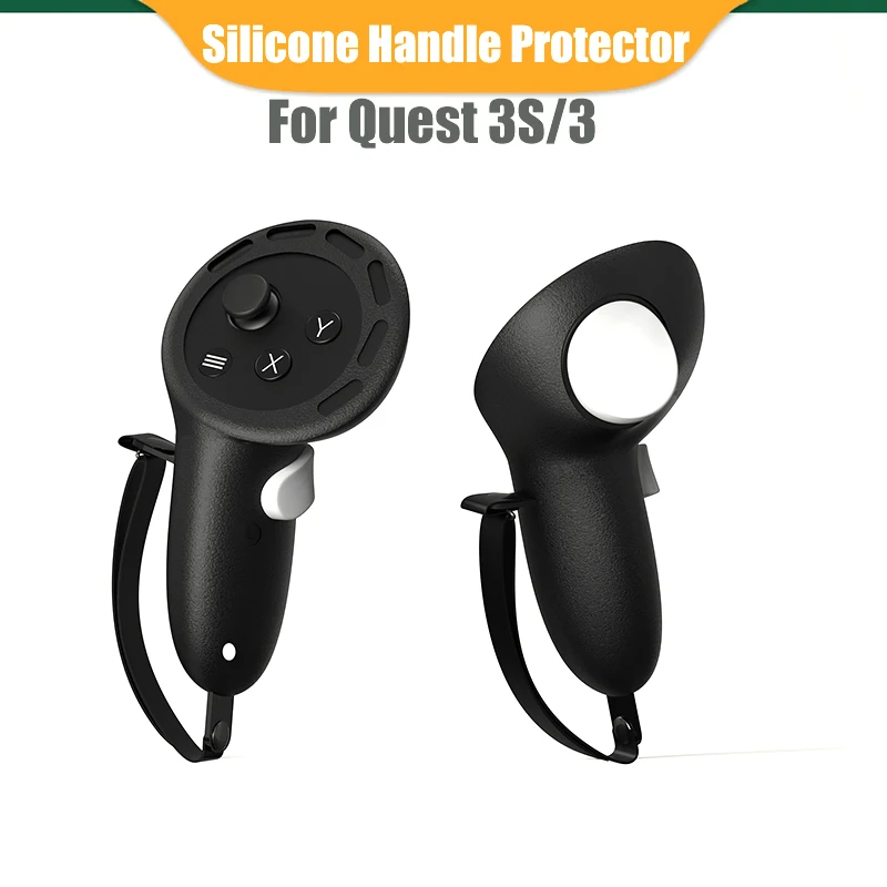 Silicone Handle Protector For Meta Quest 3S Controller Grips Handle Protector Silicone Protective Cover For Meta Quest 3