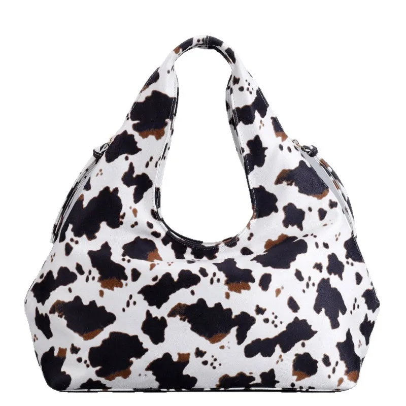 

Cow Prints leopard print Underarm Shoulder Bags Women French Style big Crossbody Phone Bag Luxury Designer Versatile Handbags