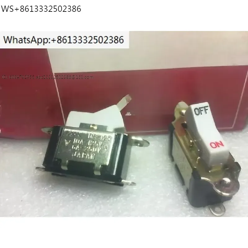 DS-125 button switch 250VAC/6A/125VAC/10A/two pins, left and right two gears