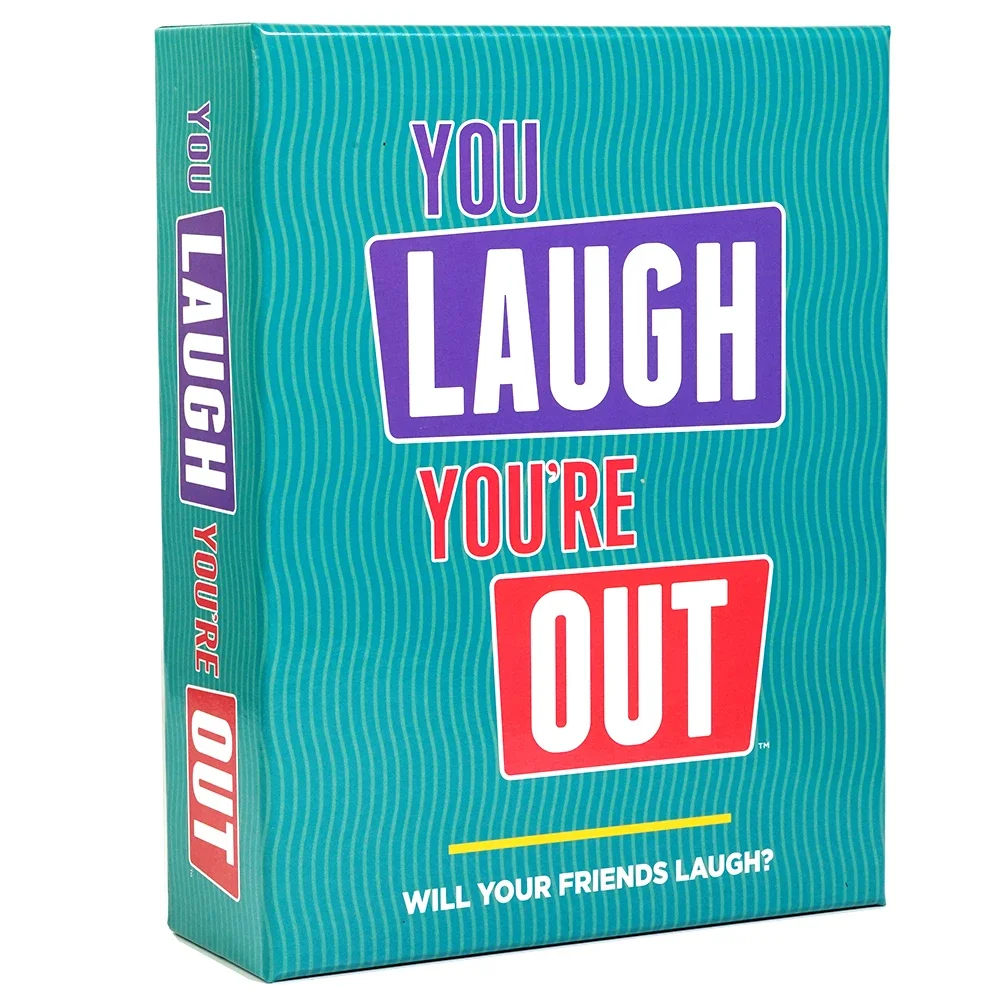 Board Game Games You Laugh You're Out - Family Game Where If You Laugh, You Lose Christmas Halloween Thanksgiving gifts