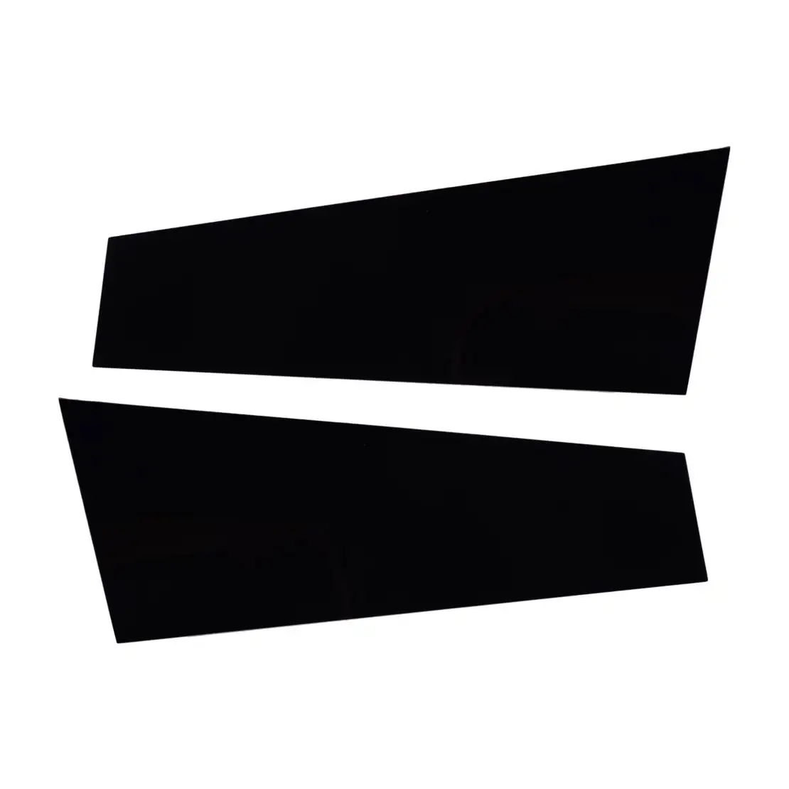 

Glossy Black PC Car Door Window B C Pillar Posts Trim Cover Fit For Mercedes-Benz CLS-Class 2012-2016