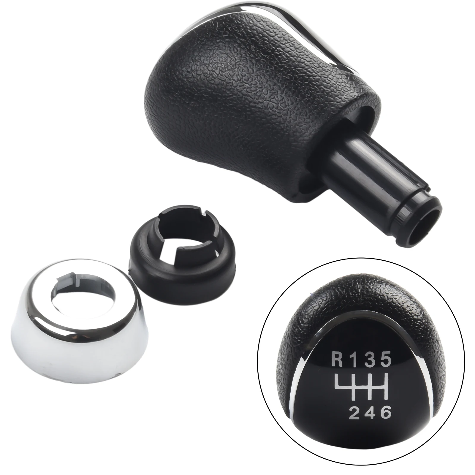 Manual Transmission Gear Shift Knob for Ford For Fiesta For Focus For Mondeo 6 Speed Fitment Options Available