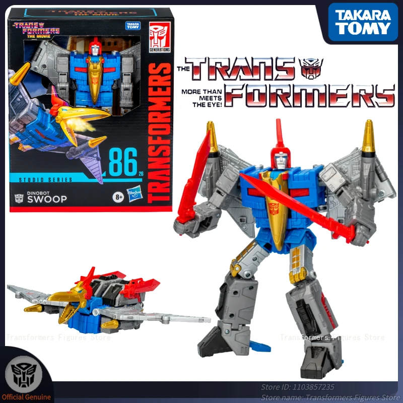 

In Stock Takara Tomy Transformer Studio SS-86 26 Swoop Movie Cartoon Figure Model Anime Action Deformation Robot Toys Gifts