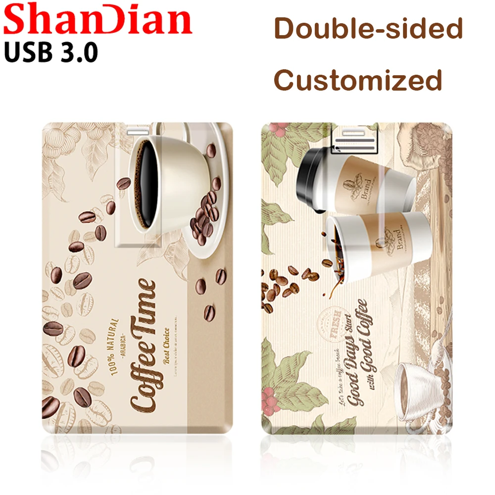 محرك أقراص فلاش مع شعار مخصص مجاني ، عصا بطاقة بيضاء ، محرك قلم عالي السرعة ، هدية زفاف ، 64 جيجابايت ، 32 جيجابايت ، 16 جيجابايت ، 8 جيجابايت