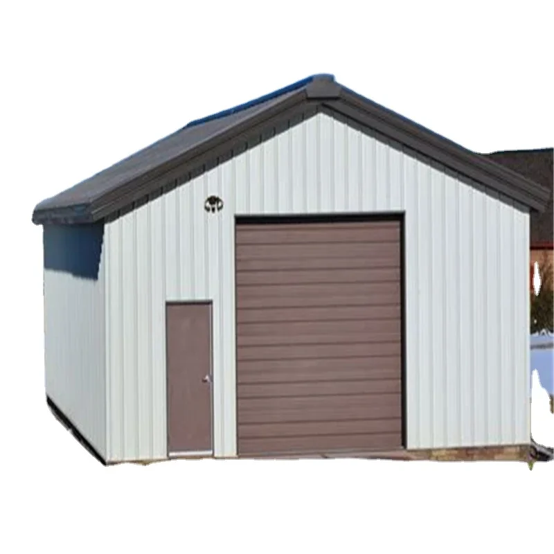 

# l Prefab metal garage used for carport or residence with customized dimension