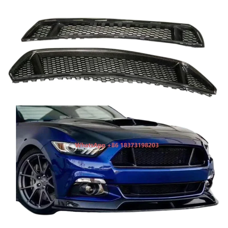 

Автомобильные аксессуары Решетка из углеродного волокна для Ford Mustang 2015-2017