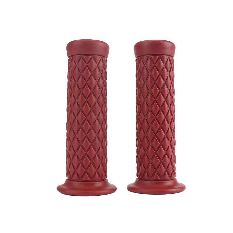 Retro Classic Motorbike Grips Handle Bar Vintage Scooter Accessories Motorcycle Handlebar Cafe Racer Moto Grip for Harley Yamaha image 4