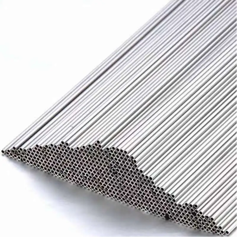 316L Stainless Steel Capillary Pipe Microtubule 0.8-3mm OD 50cm Length Corrosion Resistant Anti-rust for Metal Jewelry Frame