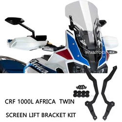 For HONDA CRF 1000 L Africa Twin Screen Adjuster Windshield Bracket Adjuster CRF1000L Accessories Screen Lift Bracket Kit