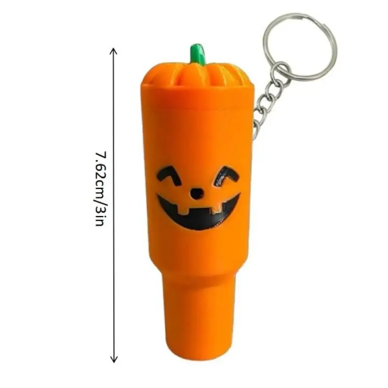 Mini-Tumbler-Schlüsselanhänger, Behälter, Chapstick-Halter, lustiger Schlüsselanhänger, Handtaschenanhänger, dekorativer Anhänger, Hallowmas, Weihnachten, Partygeschenke