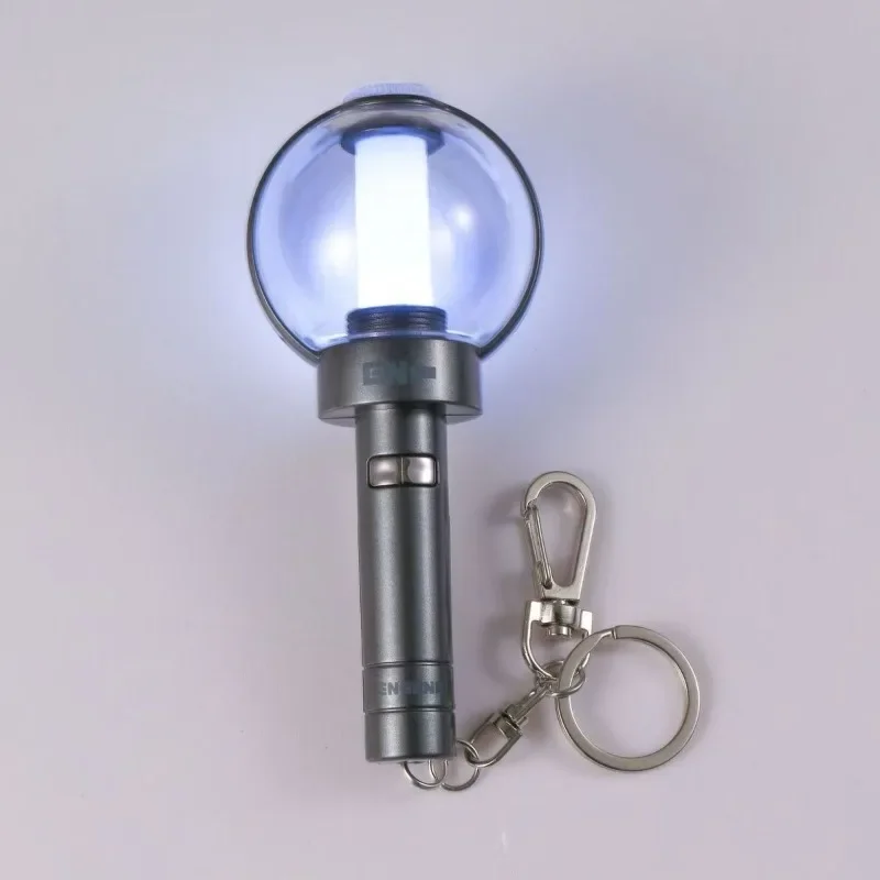 ENHYPENS Light-up 2nd Gen Mini Lightstick Llavero Luminoso para Conciertos, Colgantes de Luz, Merchandising, Colección de Llaveros para Bolsos, Regalos
