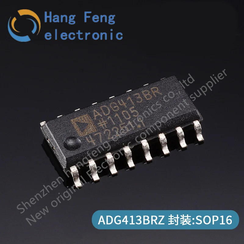 10PCS ADG413BRZ-REEL7 ADG413BRZ-REEL mark ADG413BRZ Analog Switch Multiplexer SOP16 Brand New Original
