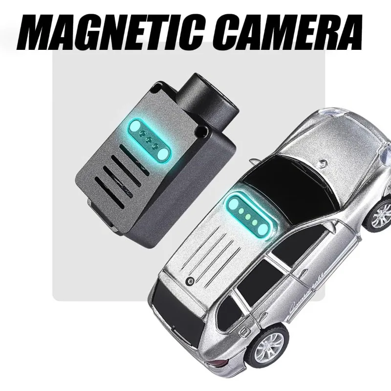 

Mini RC Car with HD FPV Camera 1/64 Remote Control Car FPV RC Drift Cars with LED Ambient Lights & Interactive Controls