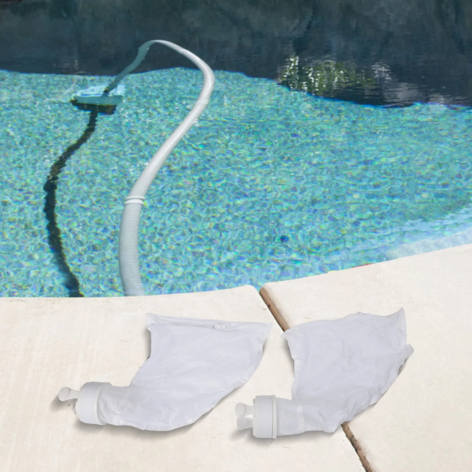 280 480 Compatibility Pool Cleaner Bags Pool Cleaning Robust Design Easy Installation Design Tight Weave Fabric