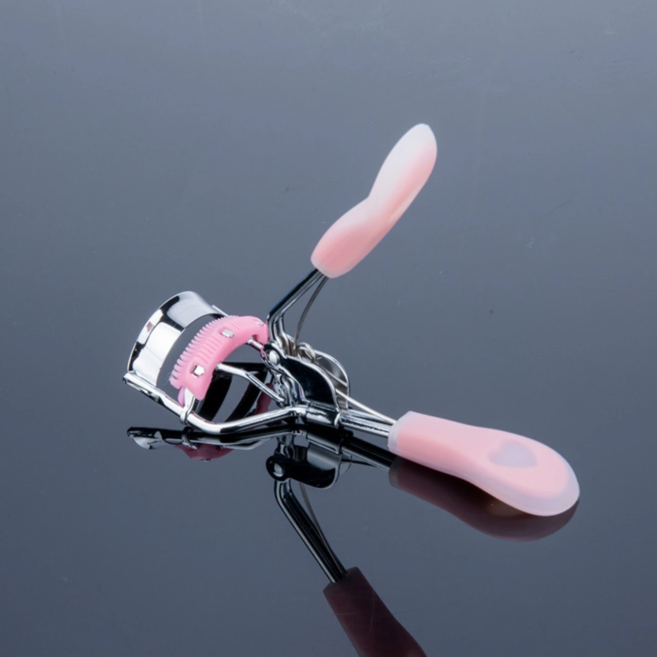 Piegaciglia in acciaio inossidabile con pennello Mascara Muffola Accessorio per ciglia finte Miglior strumento professionale per riccioli di ciglia