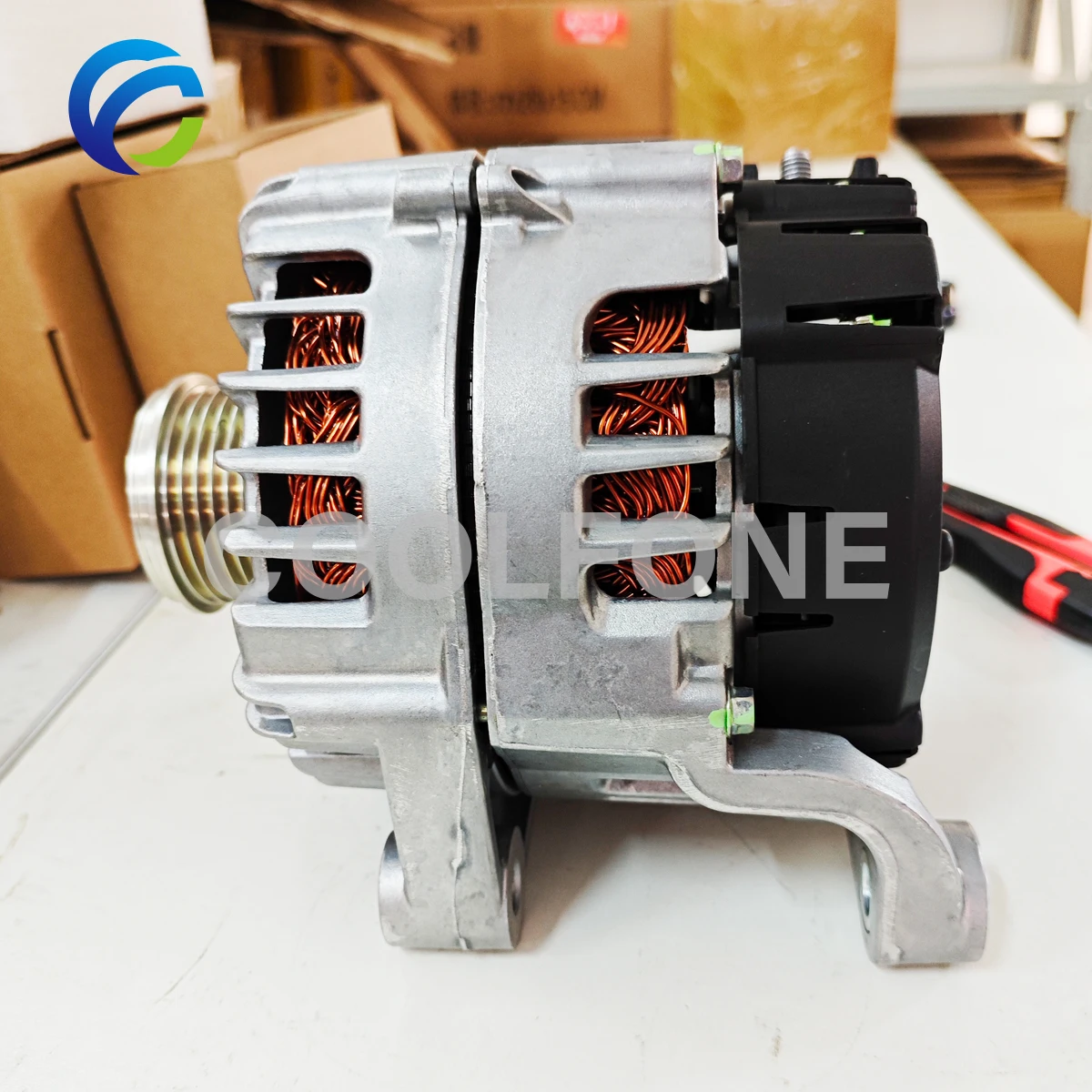 Generator Alternator for BMW F07 F10 F18 530d 535d F12 F13 640d F01 F02 F03 F04 730d 740d N57 12318570672, 12318570673 FG23S059