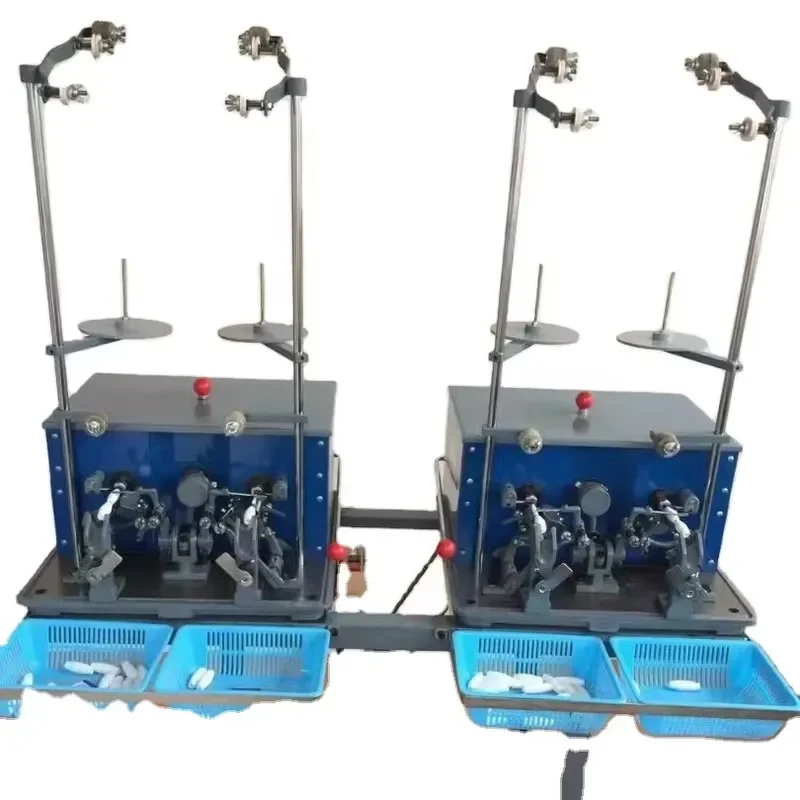 5 Spindle Bobbin Winding Machine for Schiffli Embroidery and Quilting Machines