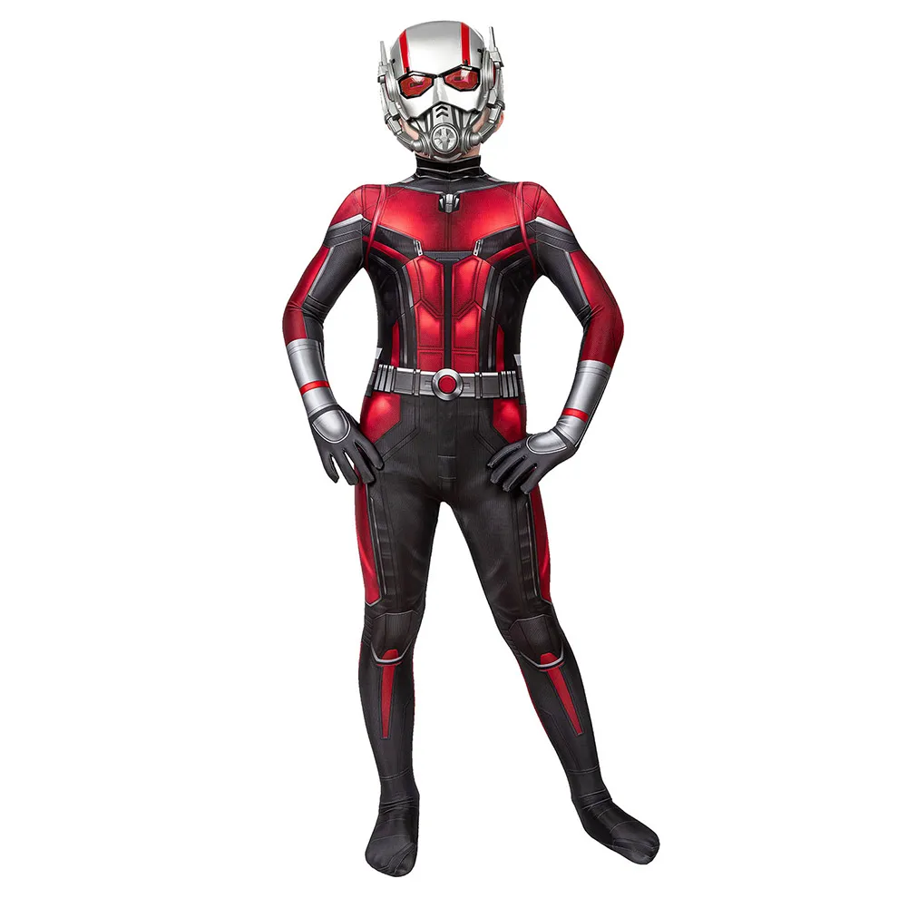 Boys Ant Cosplay Man Costume Movie Male Superhero Jumpsuit Kids Halloween Carnival Outfits For Children Child Role Play Fashion