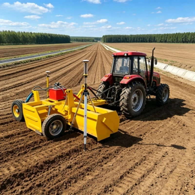 Robust Laser Land Leveler with Integrated Grader and Scraper – Heavy‑Duty Construction for Large‑Scale Farm Efficiency