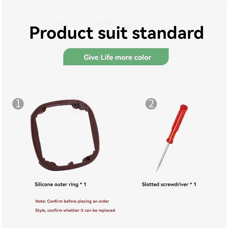 Para Seven on Friday reemplazar anillo de goma P1C01 P2C/01 P3C accesorios de reloj funda modificada anillo de silicona con herramientas negro naranja