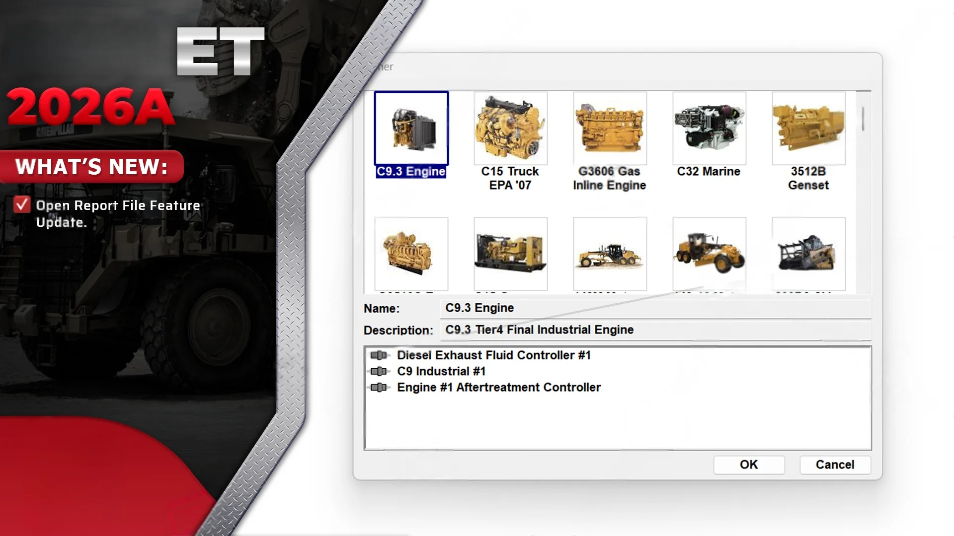 EPC-SOFTWARE For CAT ET 2025A+2026A Electronic Technician Diagnostic Software+keygen