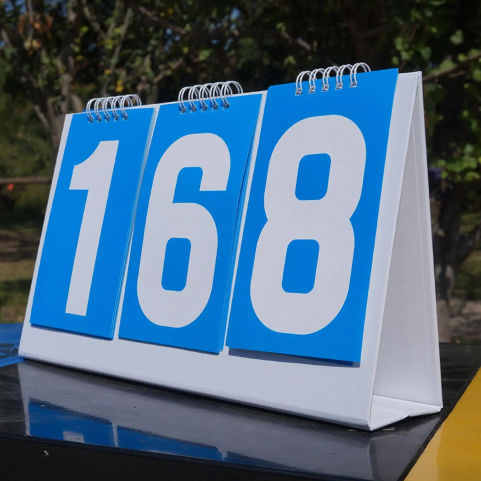

Flip Scoreboard Score Keeper Flip Cards Scoring Board Lightweight Tabletop Score