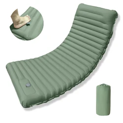 TPU new 10cm inflatable cushion with pillow hand pressure foot inflatable cushion outdoor tent camping inflatable bed camping da