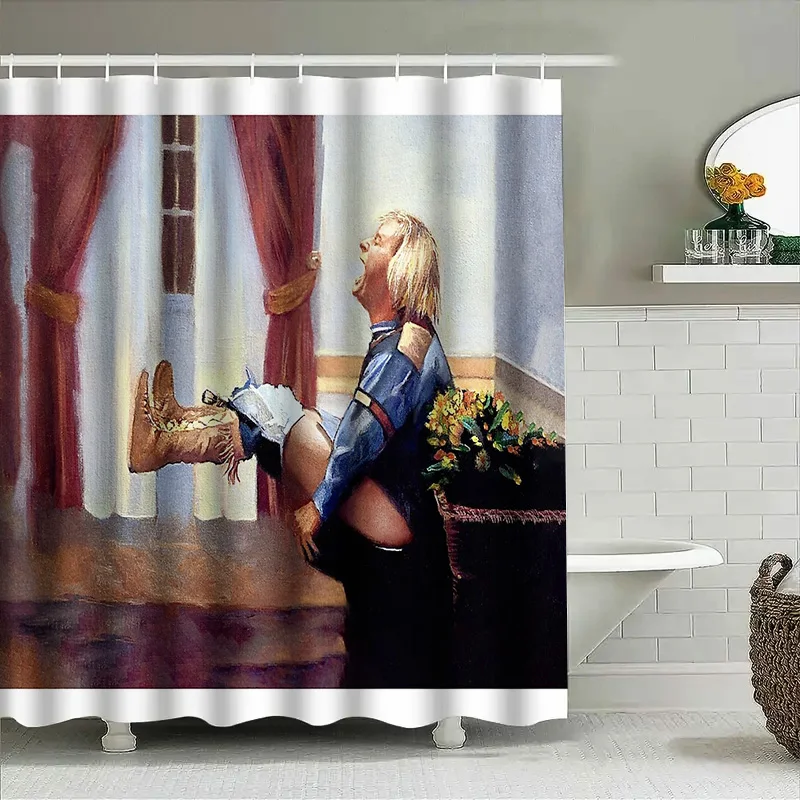 خمر مزرعة دش الستار ريفي حظيرة الدجاج الدجاجة مزرعة الحيوان نمط الحمام ديكور مزرعة نمط دش الستار مجموعة #4