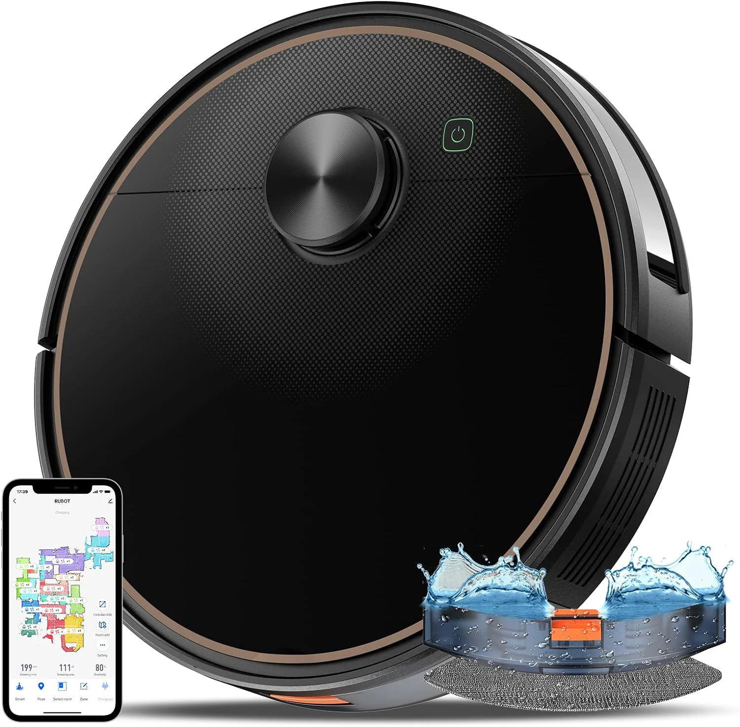 

STLF high quality Custom LDS SLAM Smart Floor Cleaning Staubsarger Intelligent Sweeping Robot Vacuum Cleaner