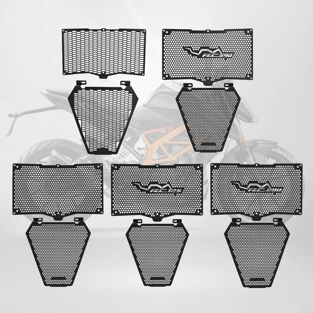 For RC 125/200/390 Duke 125/250/390 2022 2023 2024 2025 Radiator Cylinder Head Engine Guard Complete Set Radiator Guard Protetor