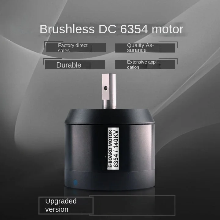 

Brushless DC Belt Motor for Electric Skateboard Combat Hardening Upgrade 6354 140 KV