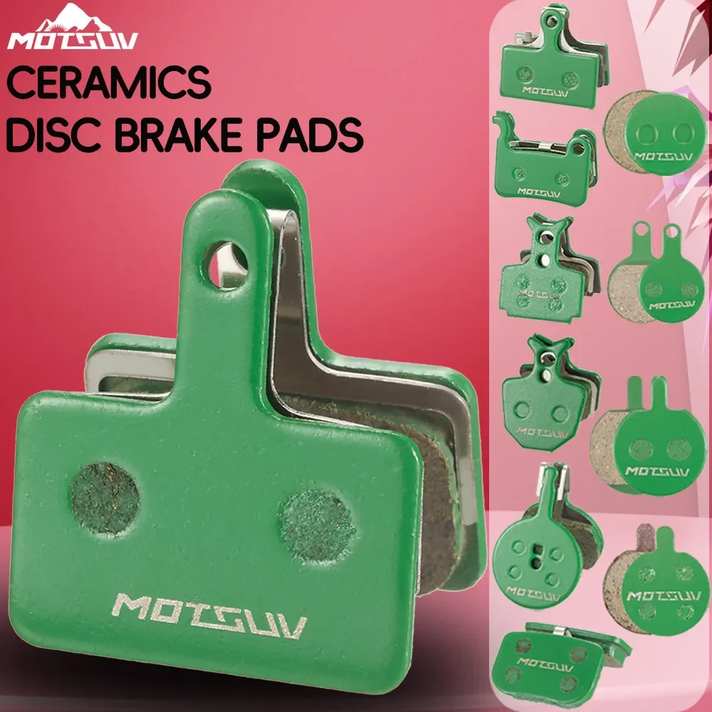 

MOTSUV Bicycle Ceramics Hydraulic Disc Brake Pads For AVID SHIMANO HAYES SRAM MAGURA FORMULA HOPE Cycling MTB Bike Bicycle Parts