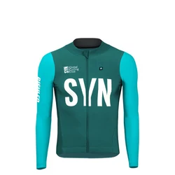 BIEHLER's New Long Sleeve Spring and Autumn Men's Professional Team Cycling Sweatshirt Mountain Windproof Sweatshirt