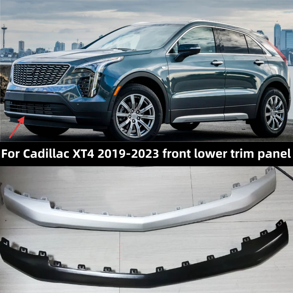 

Для Cadillac XT4 2019-2023 автомобильный передний бампер нижняя декоративная панель OE: 84036427
