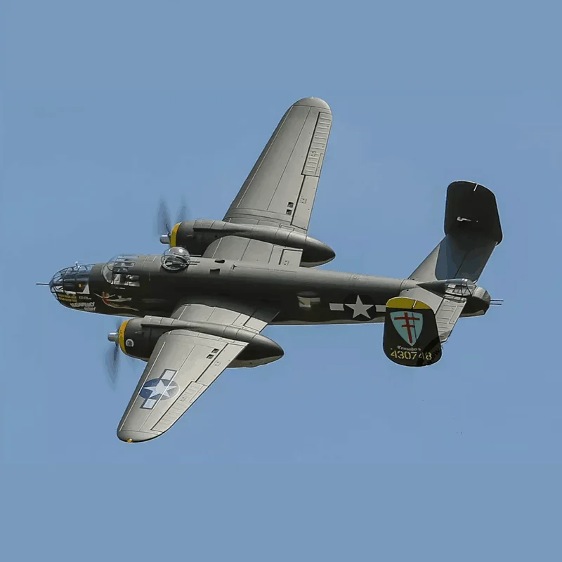 El mejor modelo de avión de control remoto: El B25 Mitchell de Freewing Flightline