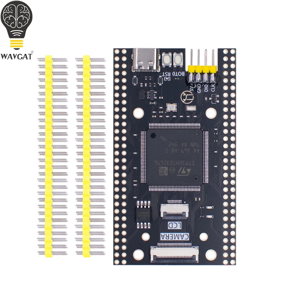 WAVGAT STM32H723ZGT6 Chip STM32 Core Development Board Module STM32H723 System Learning Board SPI I2C Protocol Type-C USB
