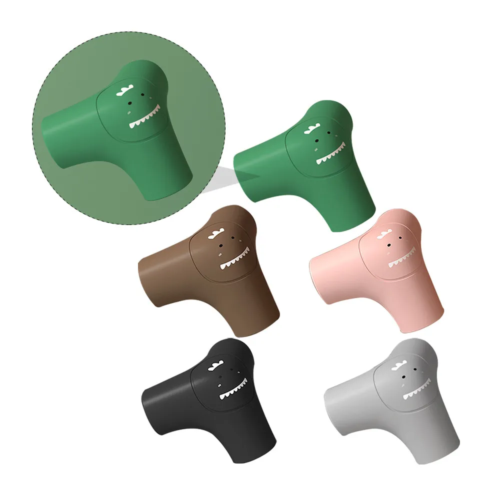 

5Pcs Silicone Baby Proofing Corner Protectors Soft Flexible Anti-Collision Table Edge Guards Cartoon Design Home Safety Corner