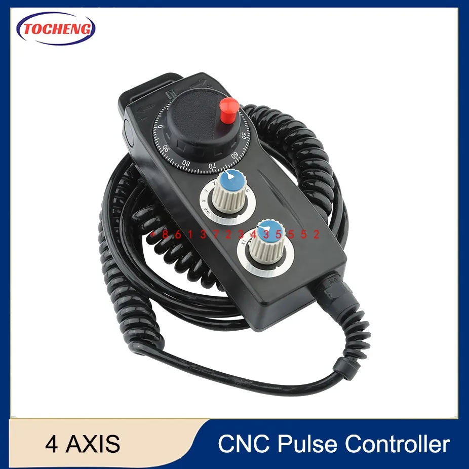 CNC Manual Pulse Generator MPG Universal Suspension Handwheel SYNTEC System For CNC Router Machine Tools