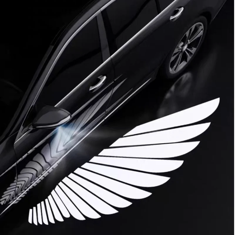 VOYAH FREE Angel Wings, Wings, Car Door Light, Welcome Light, Wireless Induction Light, Modified Rearview Mirror, Floor Light