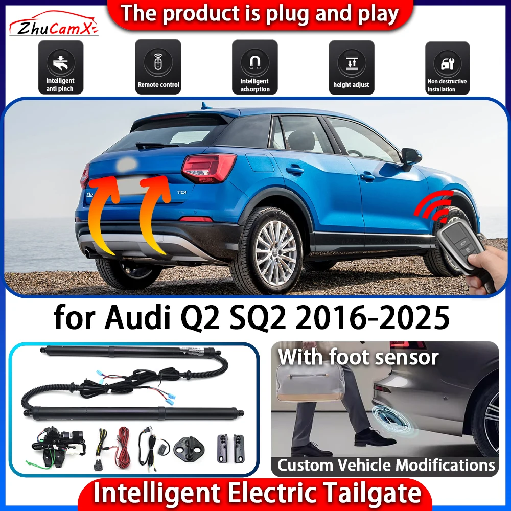 

ZhuCamX Smart Powered Tailgate System for Audi Q2 SQ2 2016-2025 Automatic Intelligent Electric Trunk Lift Control Kit