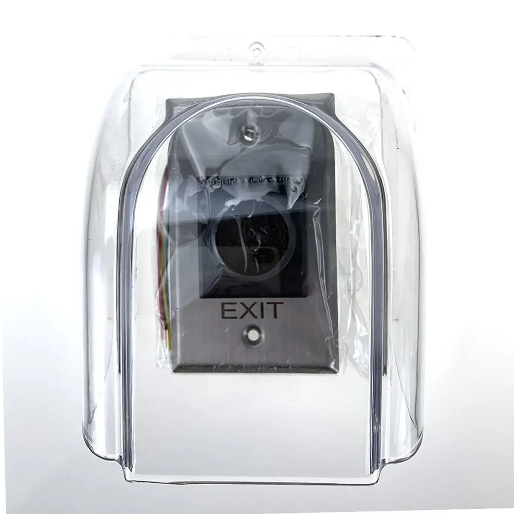 

1Pcs 86 Type Door Keypad Cover Plastic Chime Button Bell Ring Cover Waterproof Transparent Doorbell Protective Cover