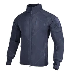 Outdoor Waterproof Camouflage Tactical Jacket Men Autumn Winter Thin Warm Fleece Hooded Coat Windbreaker Hiking Bomber Jackets