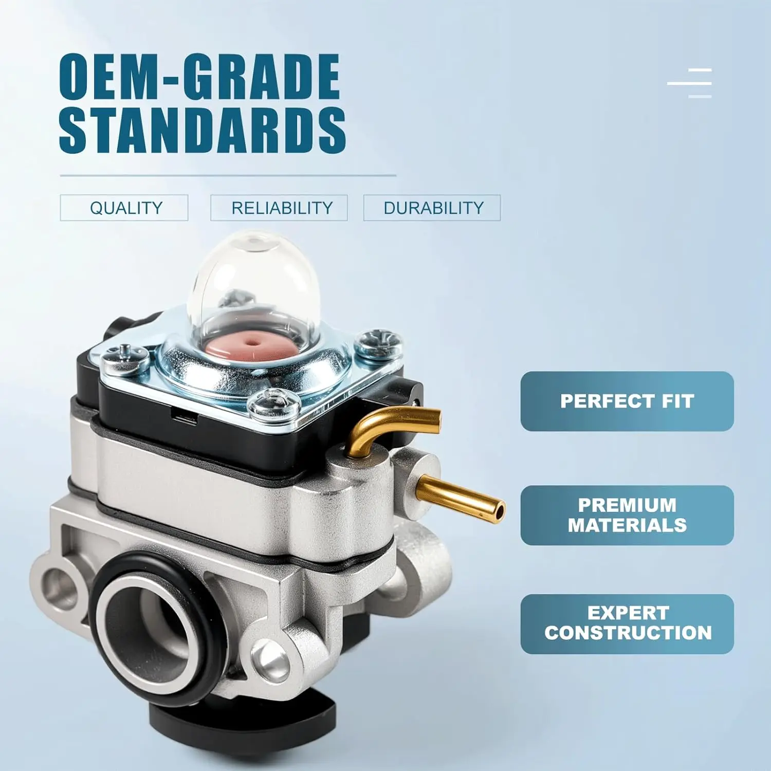 Carburetor Compatible with Troy-Bilt TB4BP TBP6160 TB4BPEC Backpack Blower Carb Replace 753-05676 753-05676A 753-06795 753-08174