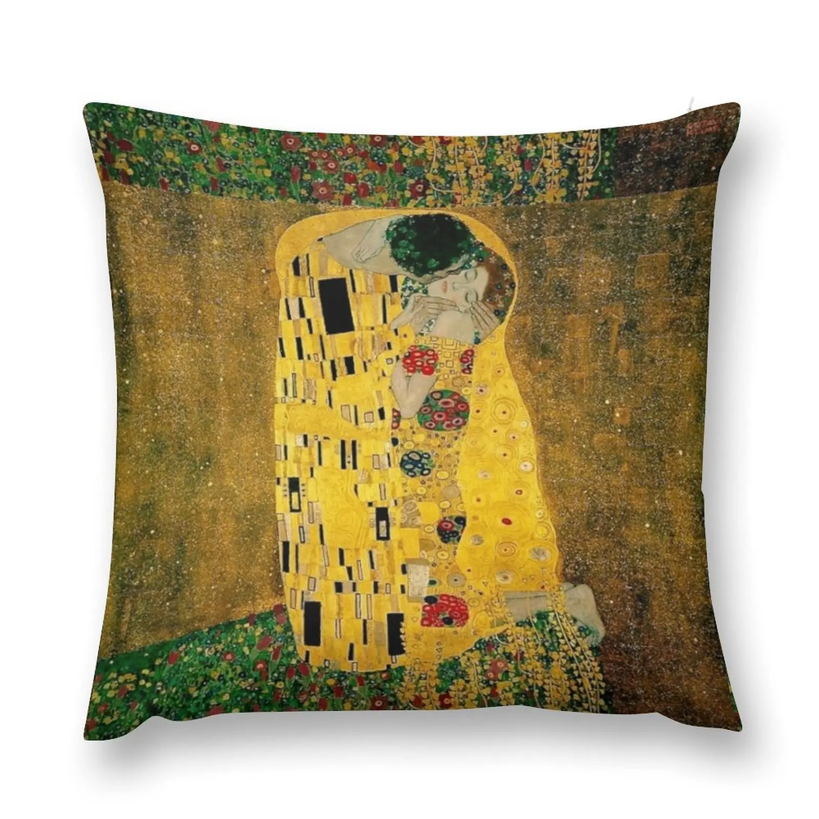 

The Kiss by Gustav Klimt Liebespaar - The Lovers Throw Pillow Sofa Covers Decorative Cushions For Luxury Sofa pillow