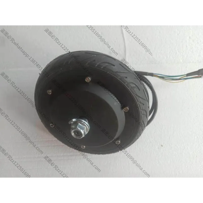 Suitable for 6.5 Inch Brushless Hub Motor with Solid Tire, 24V 36V 48V, E-Brake, DIY Scooter Mod Parts