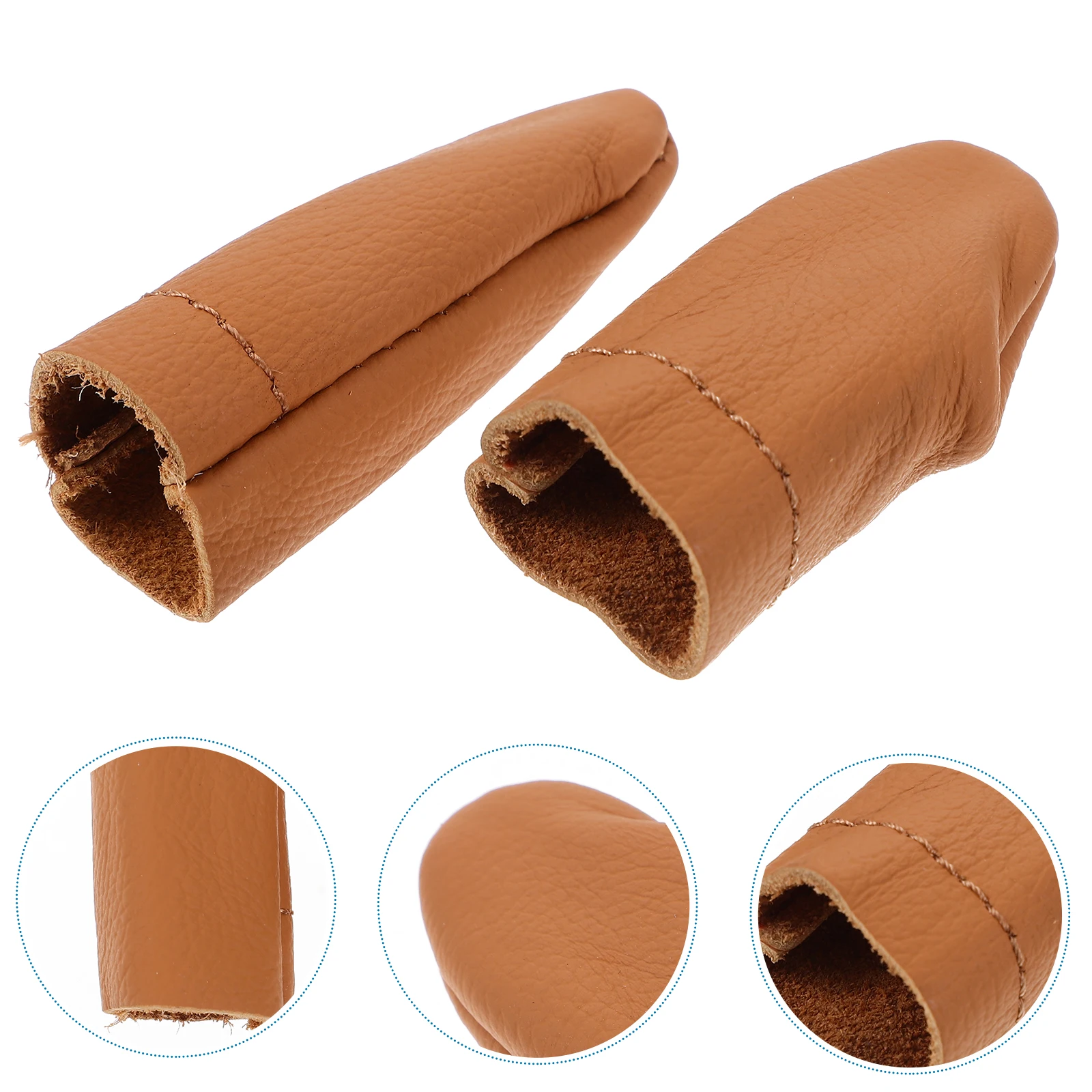 

2 Pcs Finger Protector Guard Shield for Felting Sewing Premium Durable Comfortable DIY Handcraft Embroidery Needlework