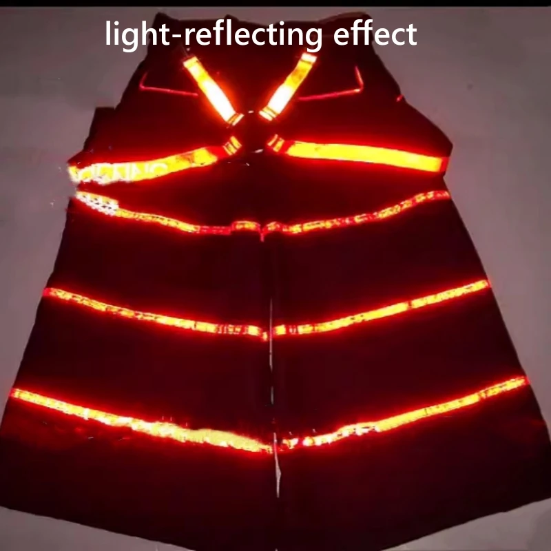 

Shuffle Phat Pants Street Cool Ghost Walk Pattern Reflective Pants Melbourne Luminous Dancing Trousers 2024 New Unisex