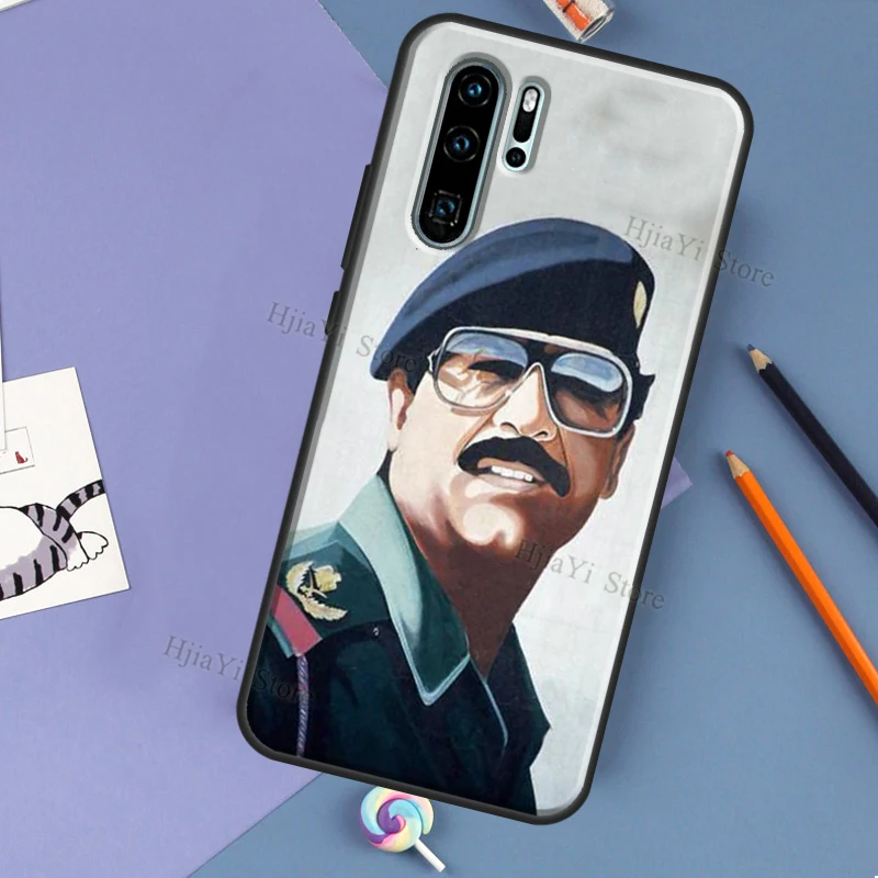 Saddam Hussein Iraq Arabic Soft Cover For Huawei P30 Lite P40 P20 Pro Mate 20 10 Lite P Smart 2021 2019 Phone Case